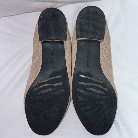 David Tate Neutral Knit Flats | Sz 8.5 - Picture 4 of 6